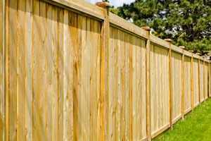 Privacy fence installation in Ashburn